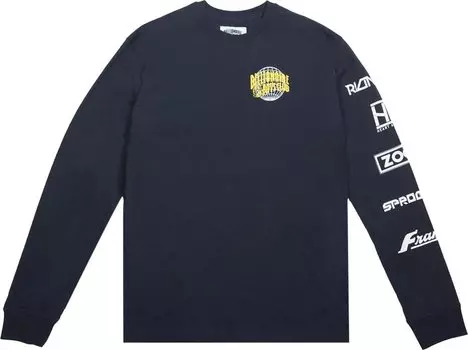 Лонгслив Billionaire Boys Club World Tour Long-Sleeve Tee 'Navy', синий