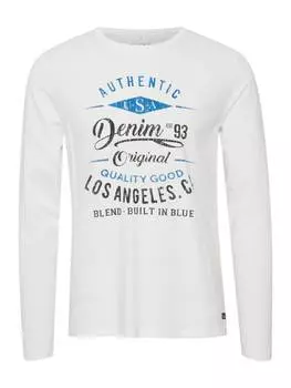 Лонгслив BLEND, белый