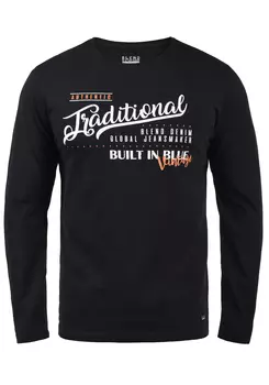 Лонгслив BLEND Langarmshirt, черный