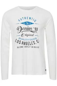 Лонгслив BLEND Langarmshirt, натуральный