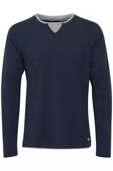 Лонгслив BLEND Langarmshirt, синий