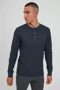 Лонгслив BLEND Langarmshirt, синий