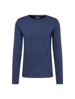 Лонгслив Blend, пыльный синий