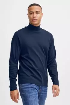 Лонгслив BLEND Rollkragenshirt 20716280, синий
