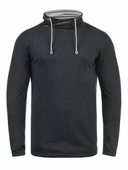 Лонгслив BLEND, темно-серый