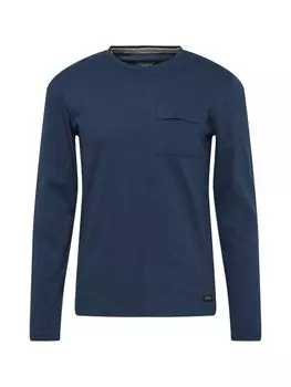 Лонгслив Blend, темно-синий