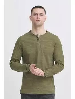 Лонгслив BLEND, зеленый