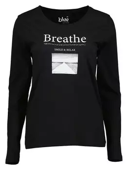 Лонгслив Blue Seven Longsleeve, черный