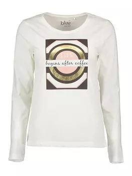 Лонгслив Blue Seven Loongsleeve, белый