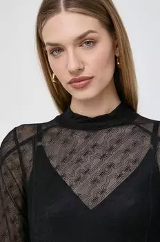 Лонгслив Boss, черный