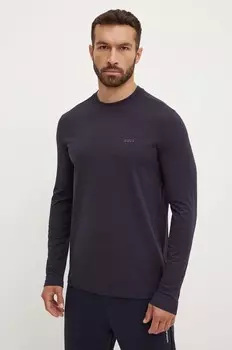 Лонгслив Boss Green, темно-синий