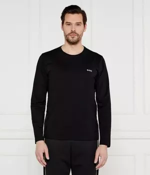 Лонгслив Boss Mix&Match с логотипом, черный