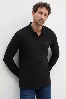 Лонгслив Boss Orange, черный