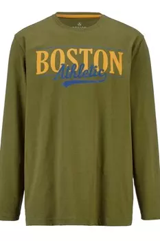 Лонгслив Boston Park Shirt, оливковый
