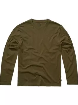 Лонгслив Brandit Longsleeve, зеленый