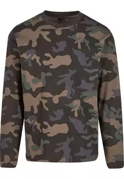 Лонгслив Brandit Shirt, цвет khaki/dark green