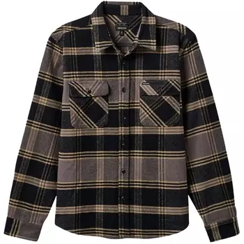 Лонгслив Brixton Bowery Heavy Weight, цвет Black/Beige