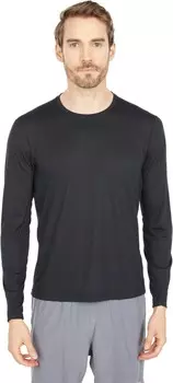 Лонгслив Brooks Distance Long Sleeve, черный