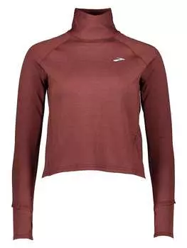Лонгслив Brooks Funktionsshirt Brooks, красный
