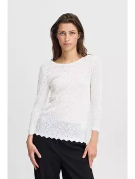 Лонгслив byoung, белый