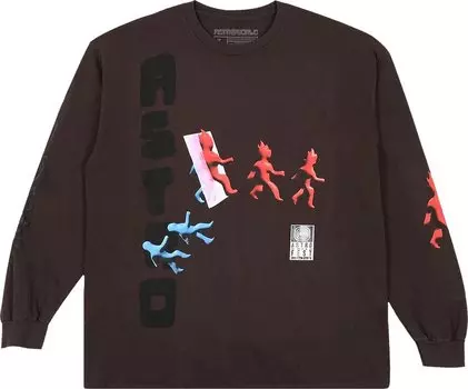 Лонгслив Cactus Jack by Travis Scott Otherside Long-Sleeve 'Brown', коричневый