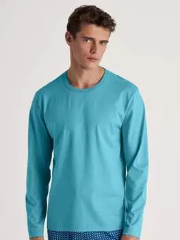 Лонгслив Calida, цвет bright blue