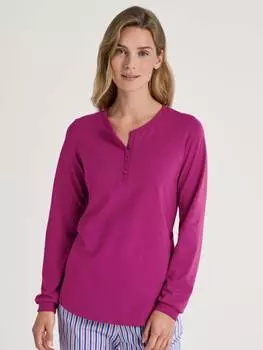 Лонгслив Calida, цвет orchid flower