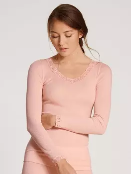 Лонгслив Calida, цвет soft rose