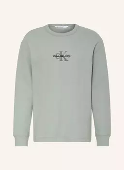 Лонгслив Calvin Klein Jeans, мятный