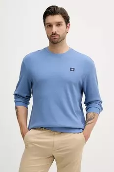 Лонгслив Calvin Klein Jeans, синий