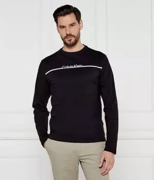 Лонгслив Calvin Klein Regular Fit, черный
