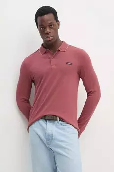 Лонгслив Calvin Klein, розовый