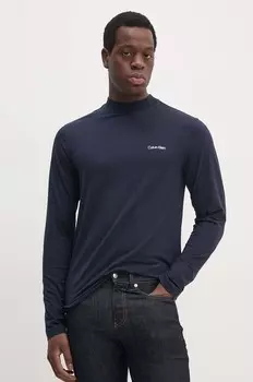 Лонгслив Calvin Klein, темно-синий