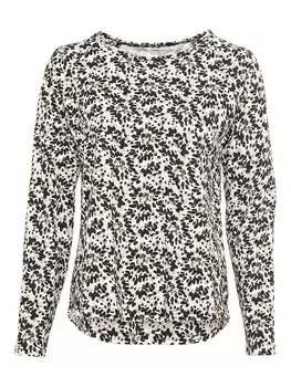 Лонгслив Camel Active, цвет schwarz/creme