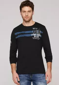 Лонгслив Camp David, черный