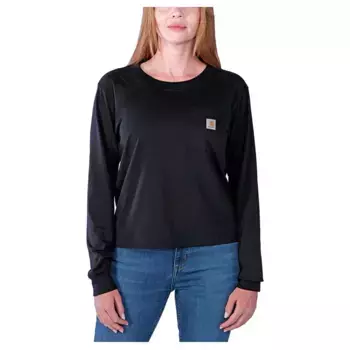 Лонгслив Carhartt Lightweight Pocket, черный