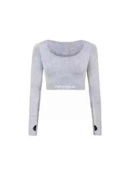 Лонгслив Carpatree Shirt Yasmine, светло-синий