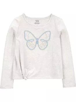 Лонгслив carter's, серый