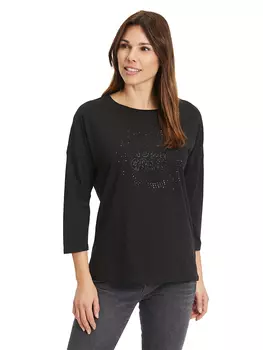 Лонгслив CARTOON, черный