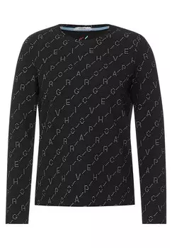 Лонгслив Cecil, черный