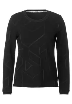 Лонгслив Cecil, черный