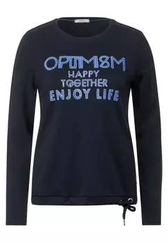 Лонгслив Cecil, черный