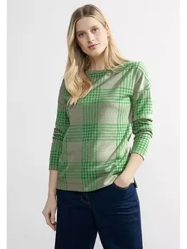 Лонгслив Cecil, цвет grau/grn