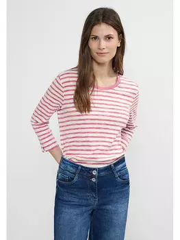 Лонгслив Cecil, цвет pink/wei