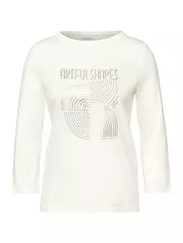 Лонгслив Cecil, цвет vanilla white