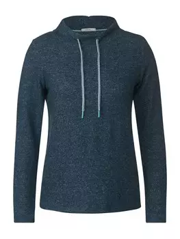 Лонгслив Cecil, пятнистый синий