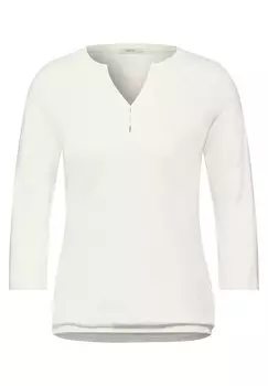 Лонгслив CECIL Shirt, белый