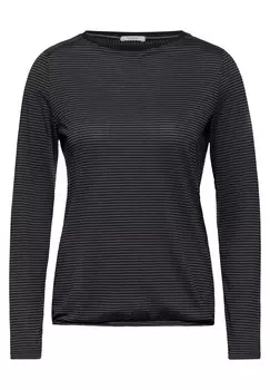 Лонгслив CECIL Shirt, черный