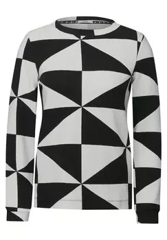 Лонгслив CECIL Shirt, черный