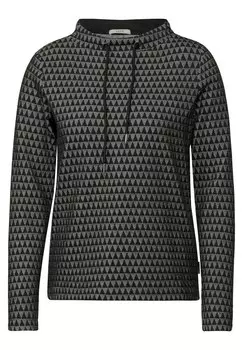 Лонгслив CECIL Shirt, черный